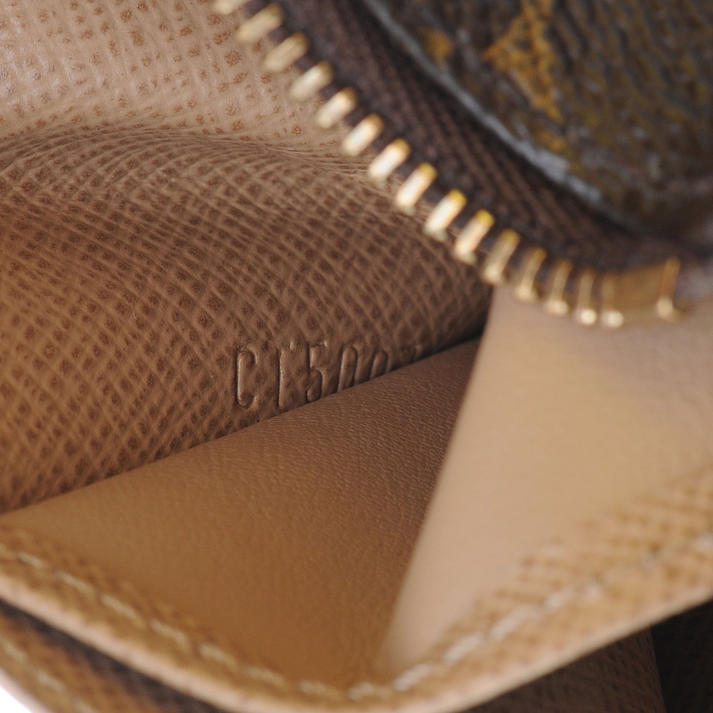 Monogram Complice Trunks and Bags Key Pouch Beige