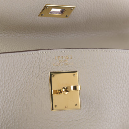 Hermes Taurillon Clemence Kelly Retourne 35 Parchemin 8 of 9