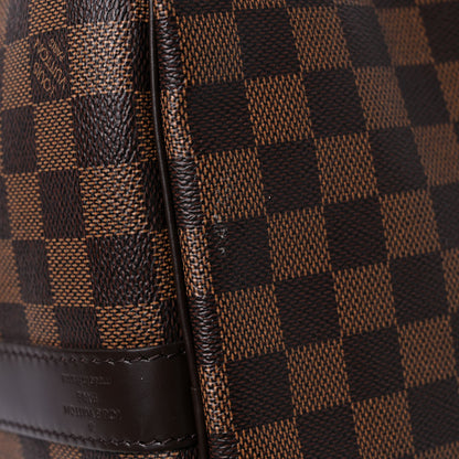 Louis Vuitton Damier Ebene Keepall Bandouliere 55 17 of 20
