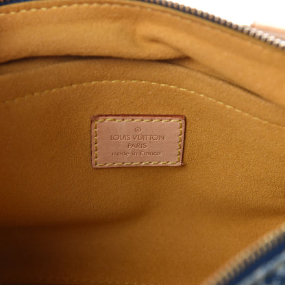 Louis Vuitton Monogram Denim Neo Speedy Blue 6 of 9