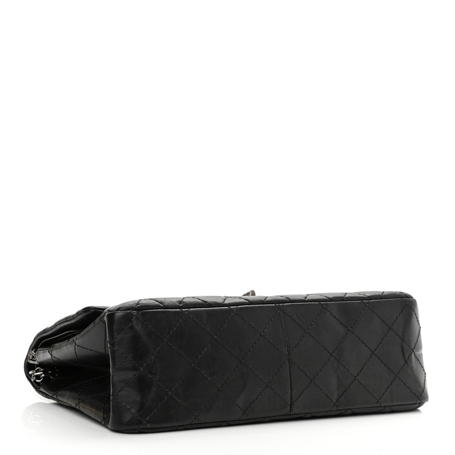 Chanel Aged Calfskin Quilted 2.55 Reissue 226 Flap Black 4 of 8