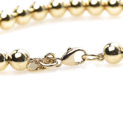 Tiffany 18K Yellow Gold 5.5mm HardWear Ball Bracelet 4 of 8