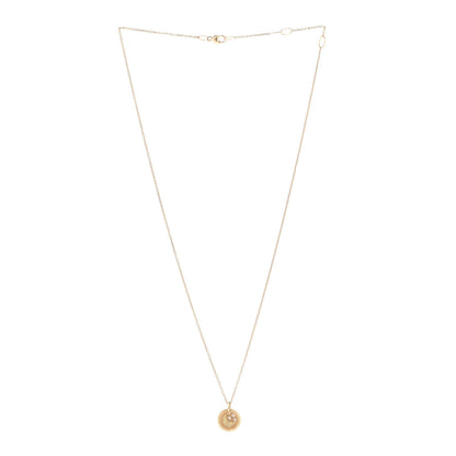 David Yurman 18K Yellow Gold Diamond Yellow Sapphire Cable Collectibles Moon and Stars Pendant Necklace 2 of 5