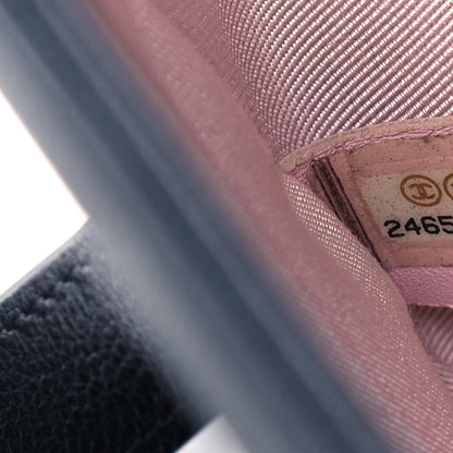 Chanel Caviar Quilted Large Studded Flap Black 6 of 10