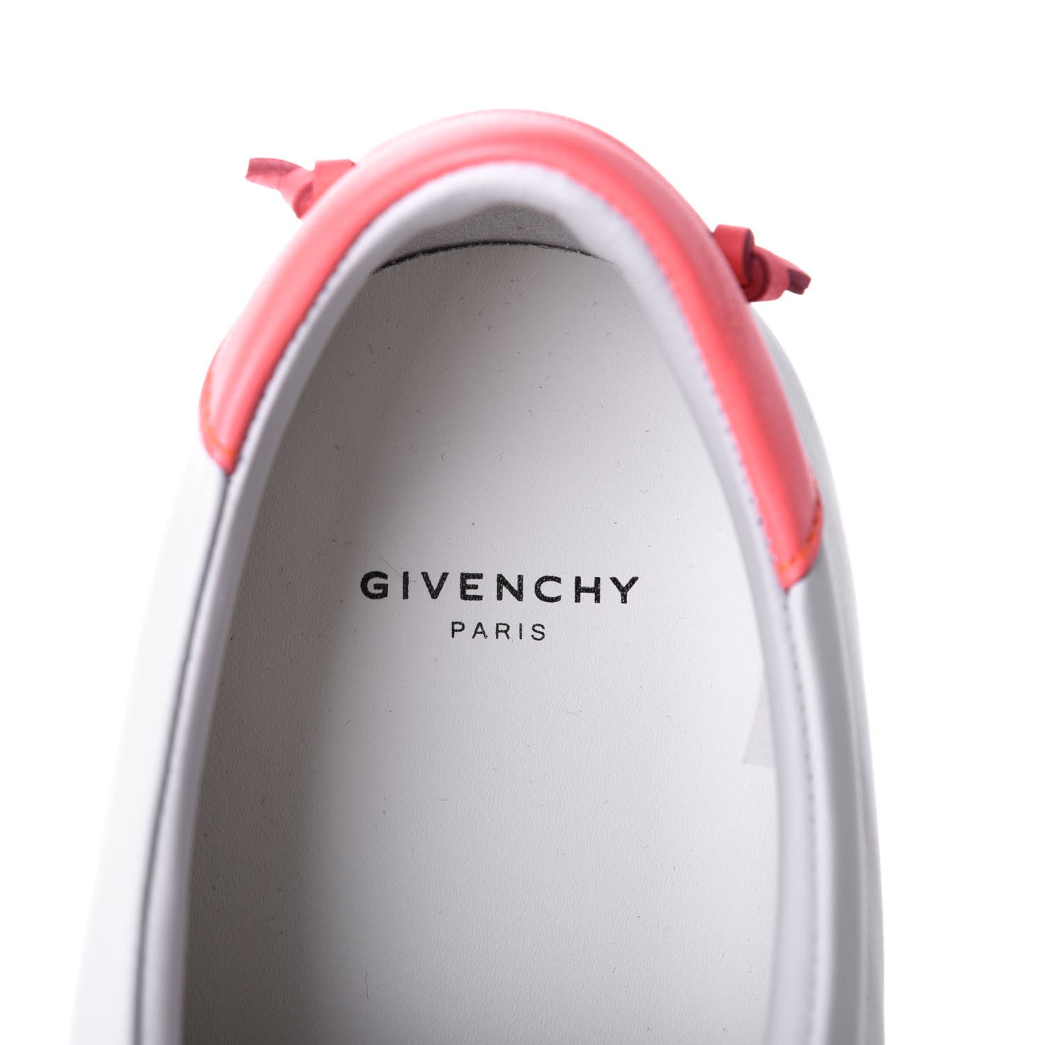 Givenchy Calfskin Womens Urban Street Sneakers 40 White Neon Pink 8 of 8