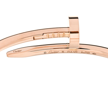 Cartier 18K Pink Gold Juste Un Clou Bracelet 16 4 of 5
