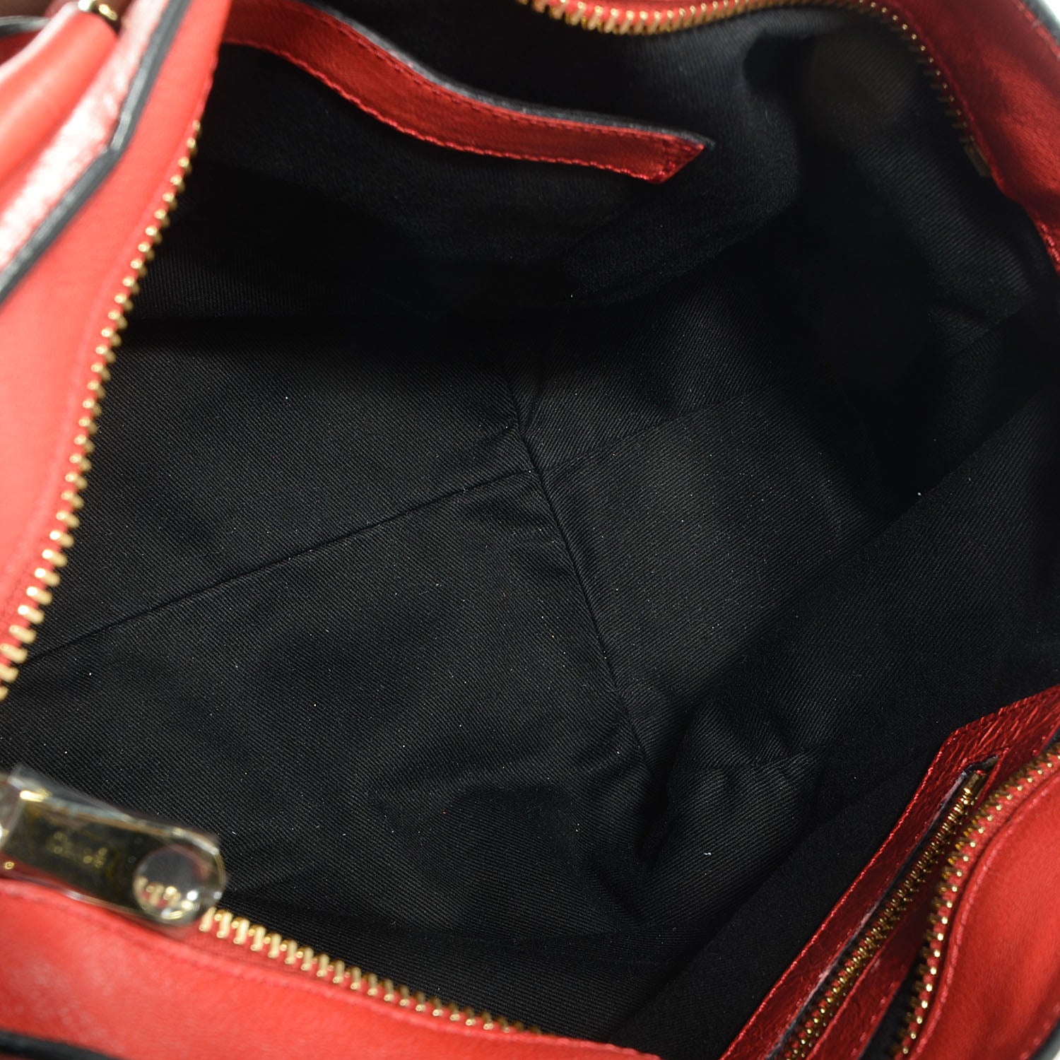 Chloe Leather Medium Ethel Satchel Lipstick 5 of 10