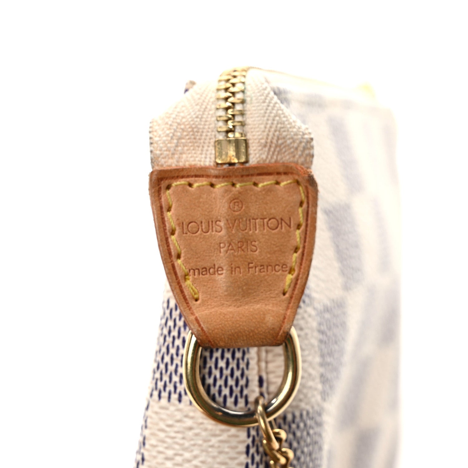 Louis Vuitton Damier Azur Mini Pochette Accessories 6 of 9