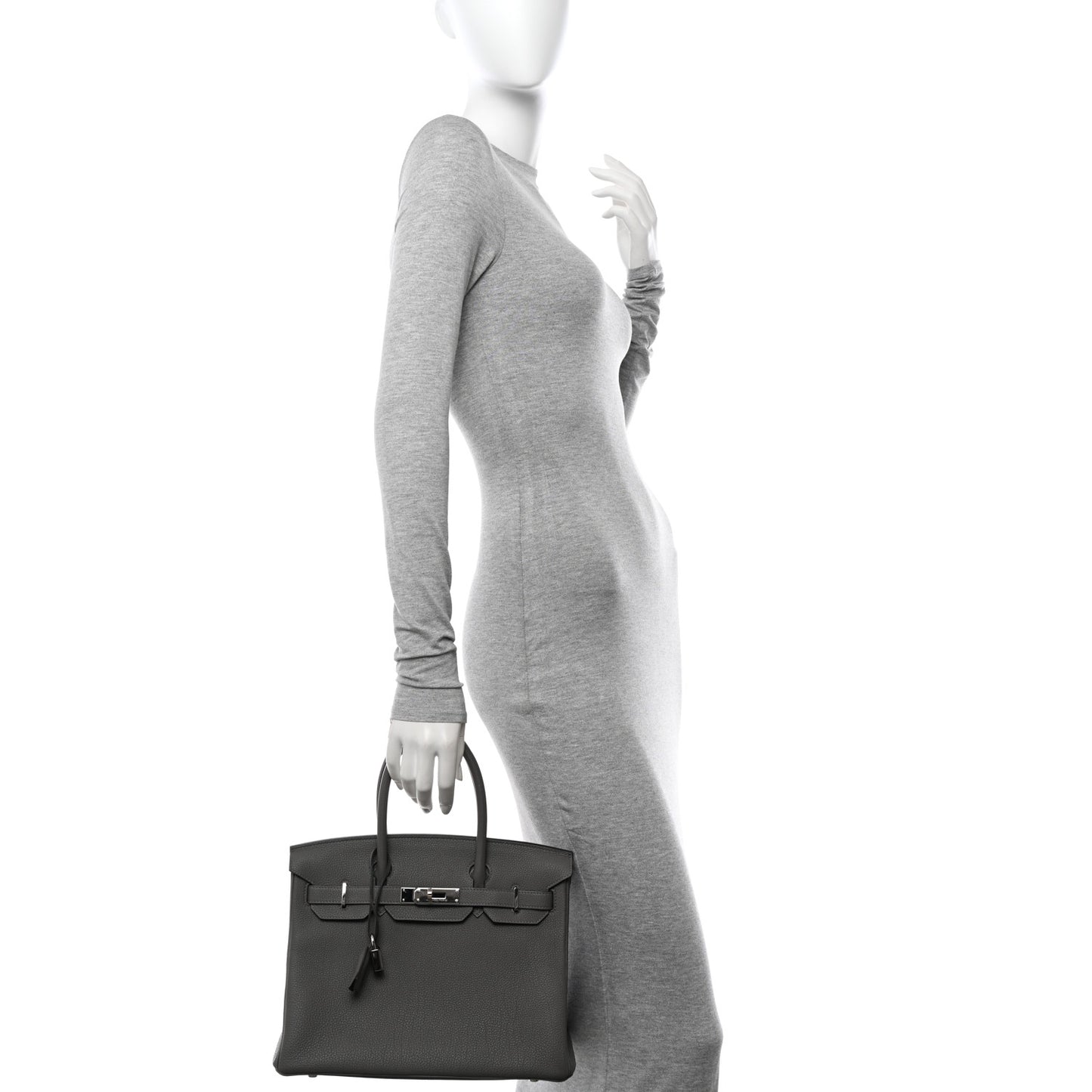 Togo BIRKIN 30 Gris Meyer