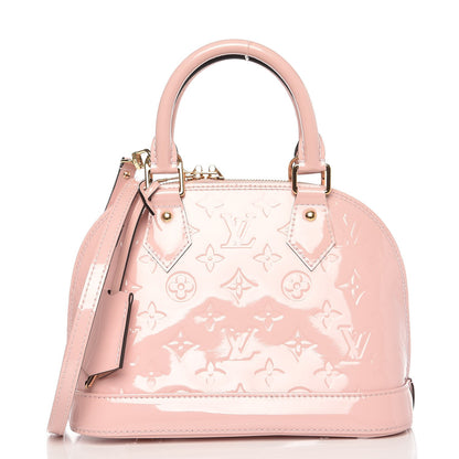 Louis Vuitton Vernis Alma BB Rose Ballerine 1 of 8