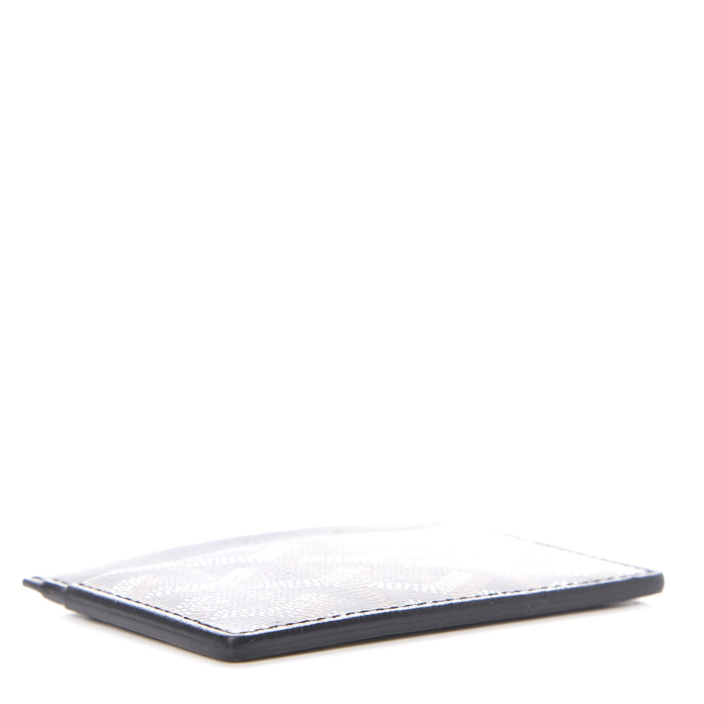 Goyardine Saint Sulpice Card Holder Black