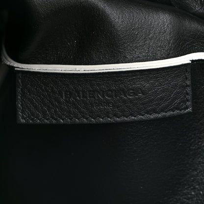 Balenciaga Veau Baltimore Double Sided Small Everyday Tote Optic White Black 7 of 11