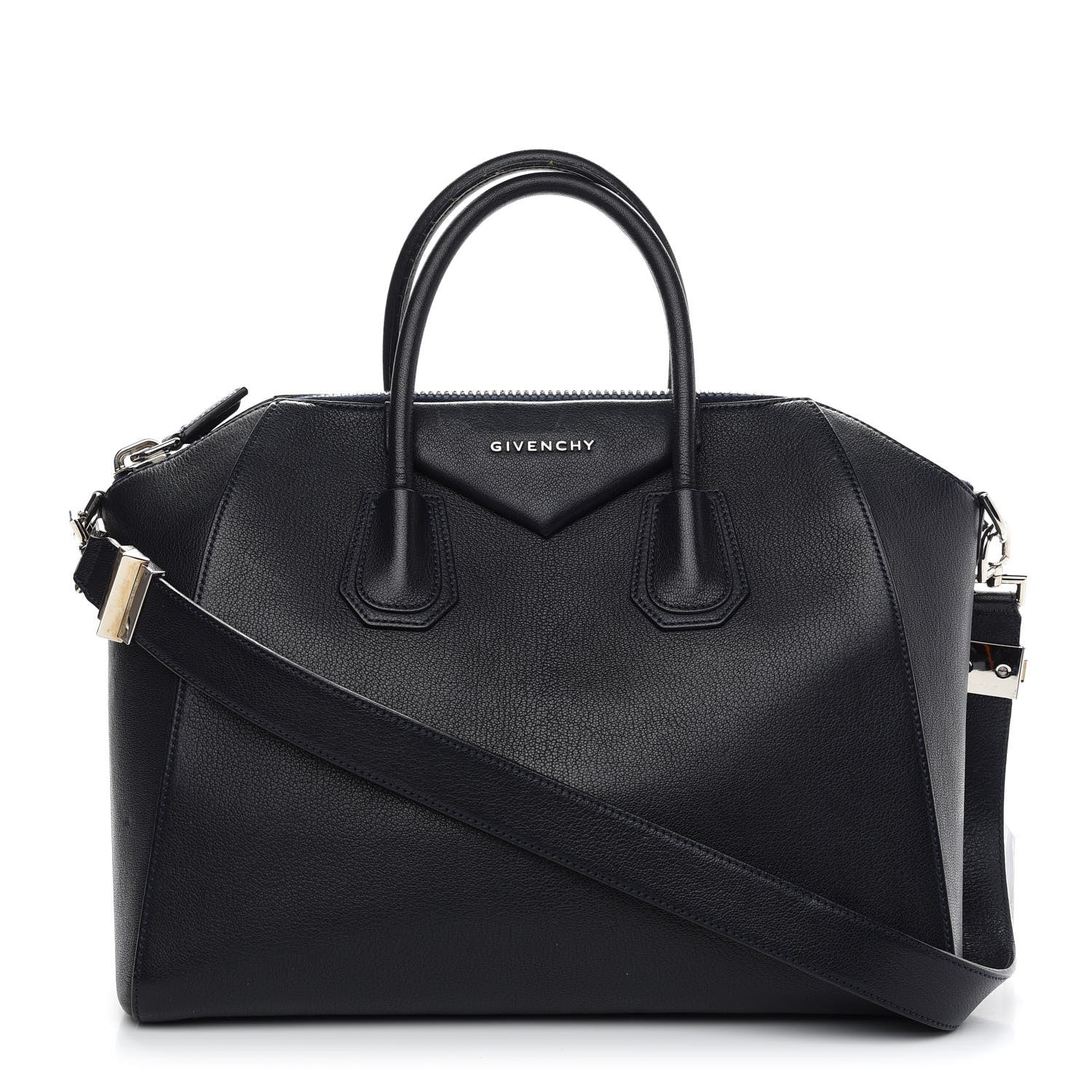 Givenchy Sugar Goatskin Medium Antigona Navy 1 of 11