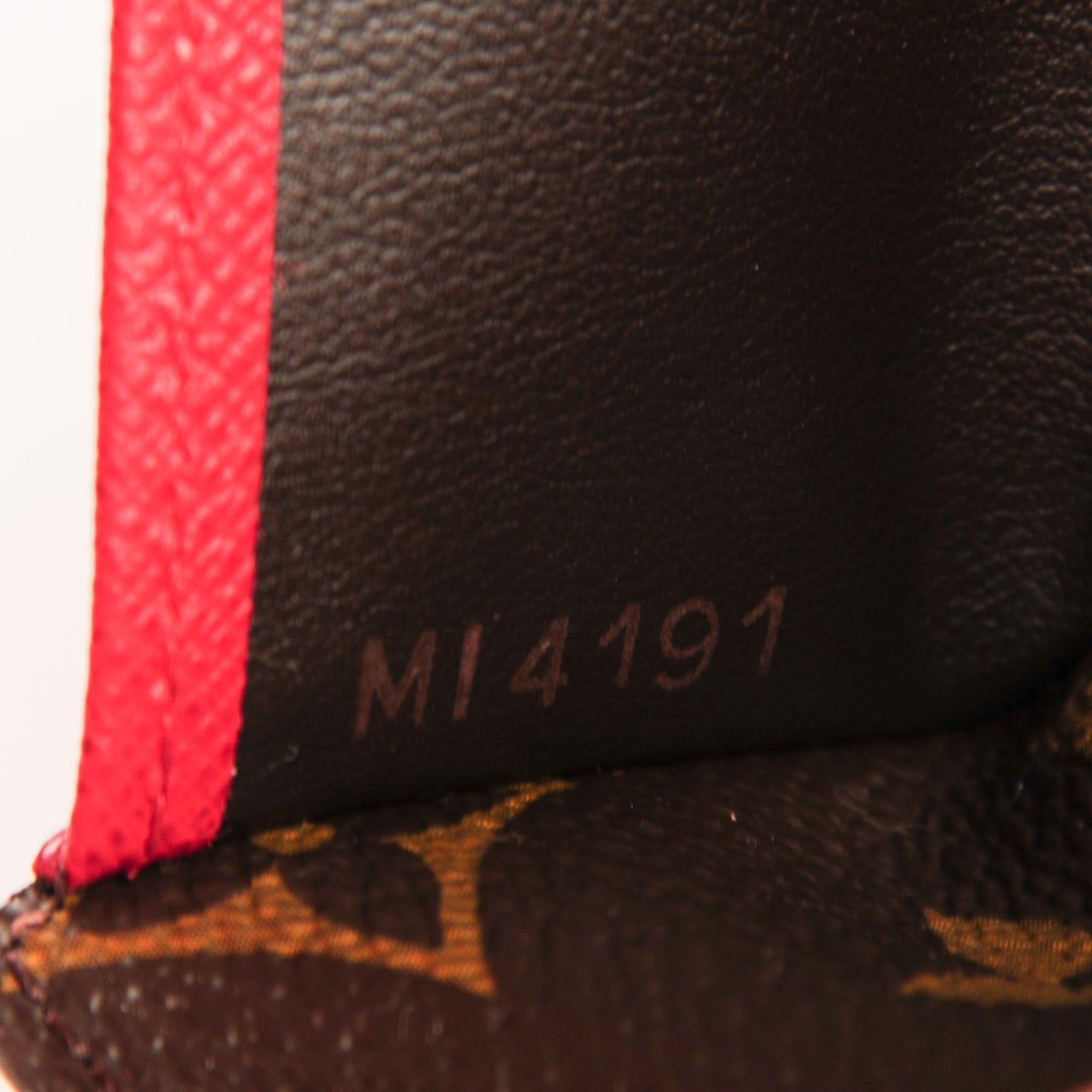 Monogram Compact Marie Wallet Rouge