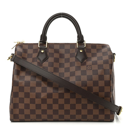 Louis Vuitton Damier Ebene Speedy Bandouliere 30 1 of 9