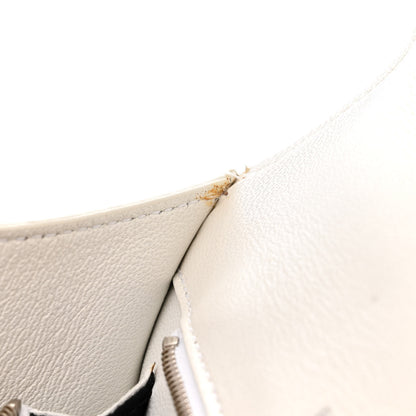 Balenciaga Grained Calfskin Small Hourglass Top Handle Bag White 15 of 15