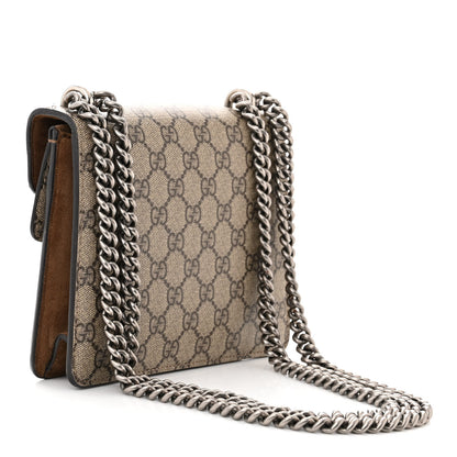 Gucci GG Supreme Monogram Mini Dionysus Shoulder Bag Taupe 3 of 11