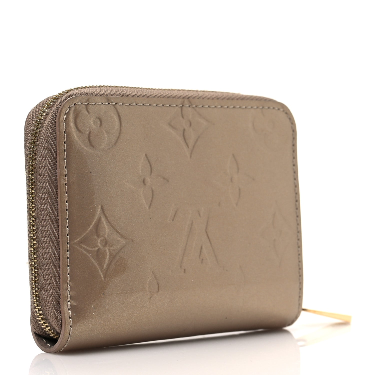 Louis Vuitton Vernis Zippy Coin Purse Beige Poudre 3 of 6