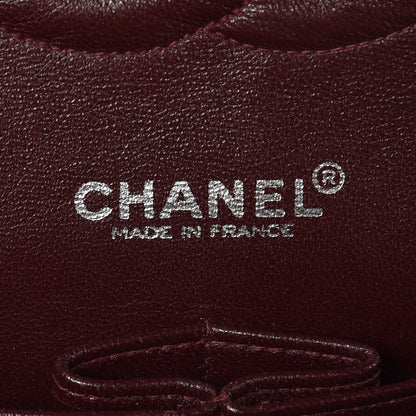 Chanel Lambskin Quilted Medium Double Flap Black 6 of 8