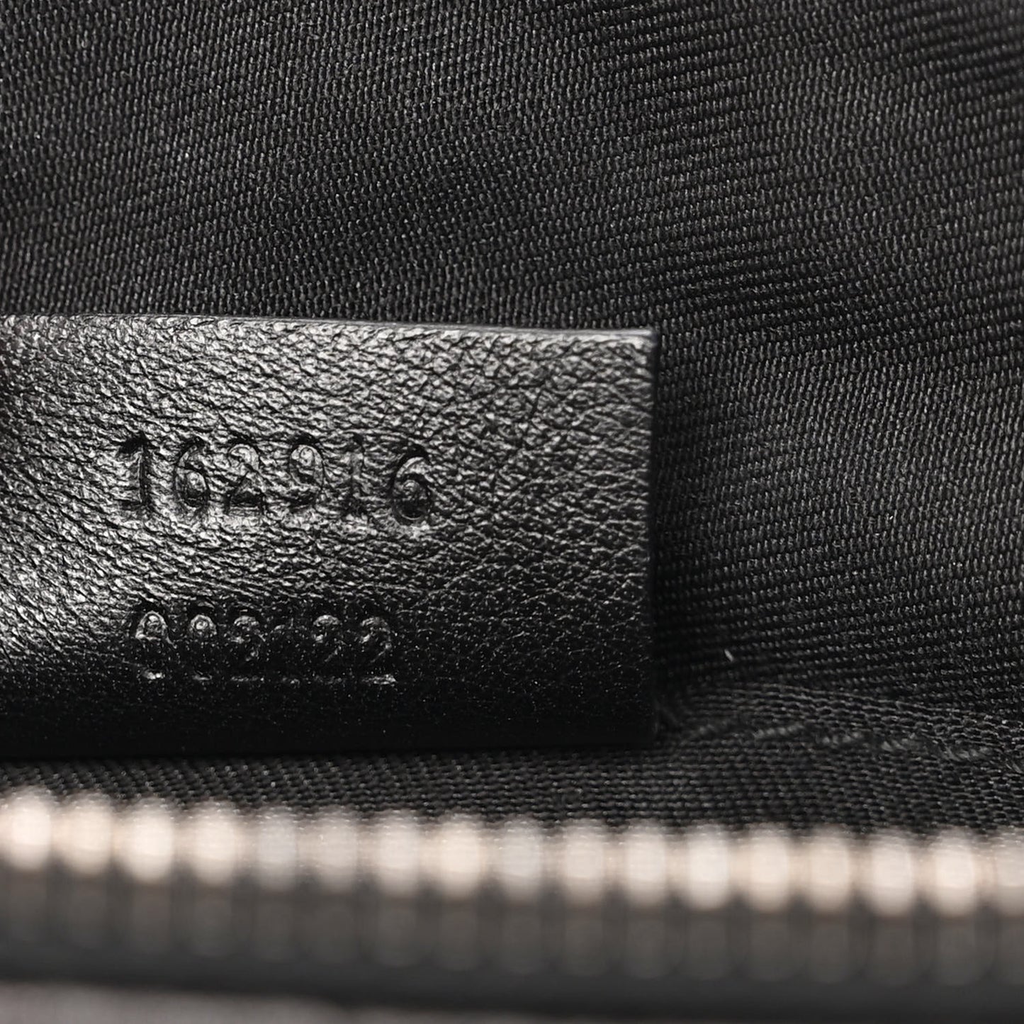 Guccissima Waist Belt Bag Black