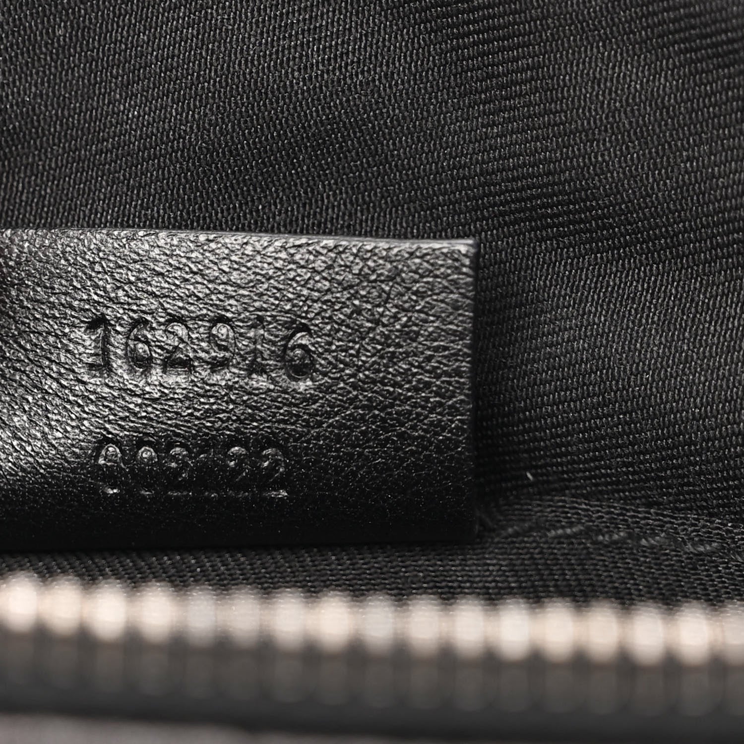 Gucci Guccissima Waist Belt Bag Black 7 of 10