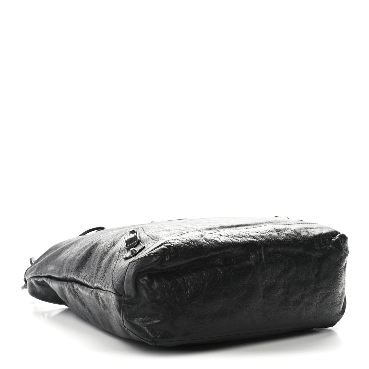 Agneau Classic Hardware Day Hobo Black