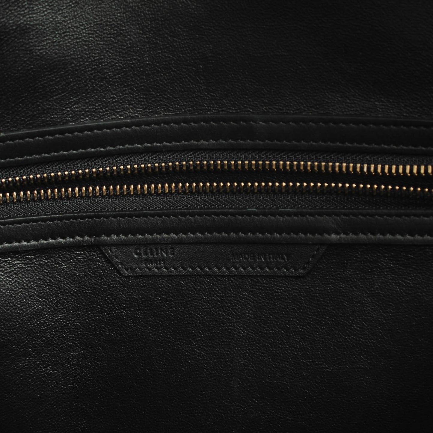 Smooth Calfskin Mini Luggage Black