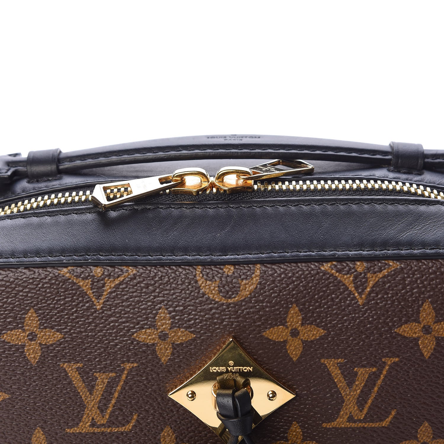 Louis Vuitton Monogram Saintonge Black 10 of 12