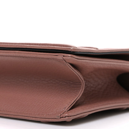 Christian Dior Grained Calfskin Medium Diorama Flap Bag Rust 10 of 10