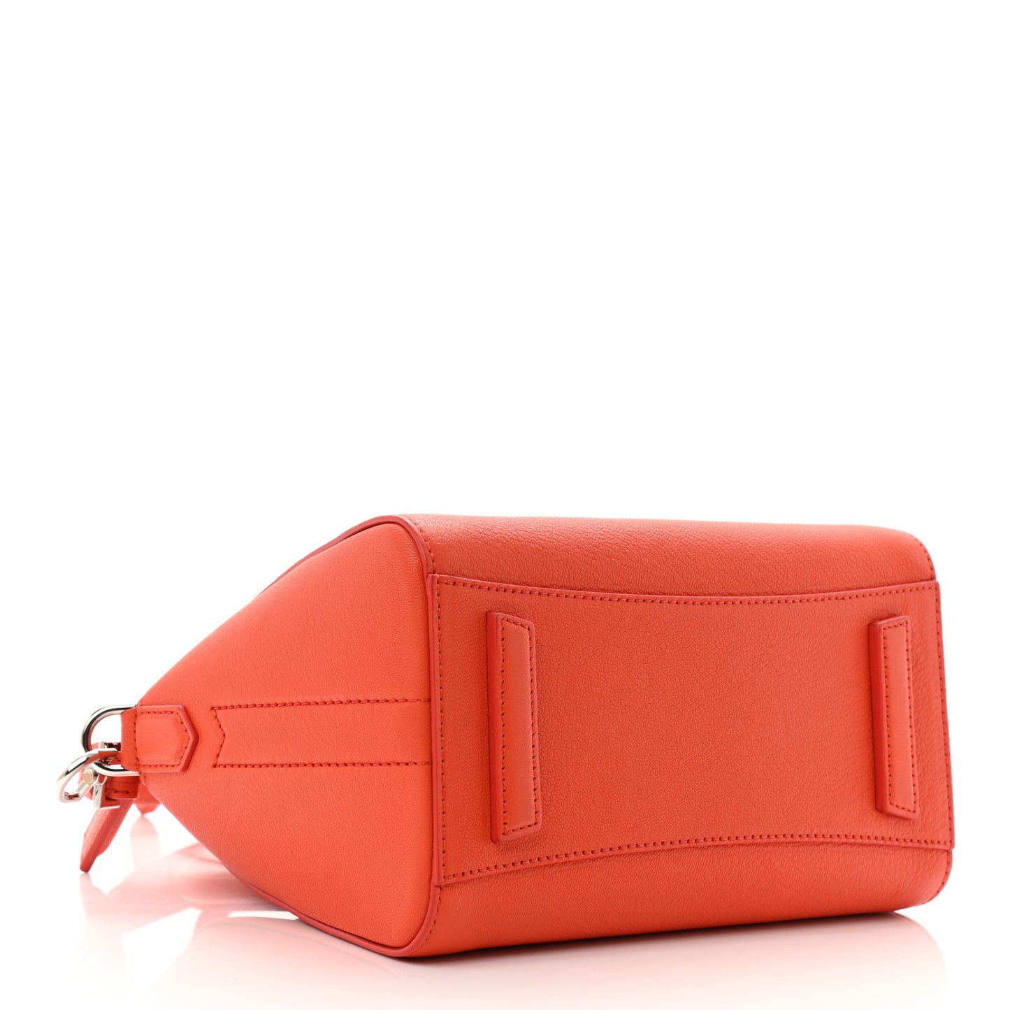Sugar Goatskin Mini Antigona Burnt Orange