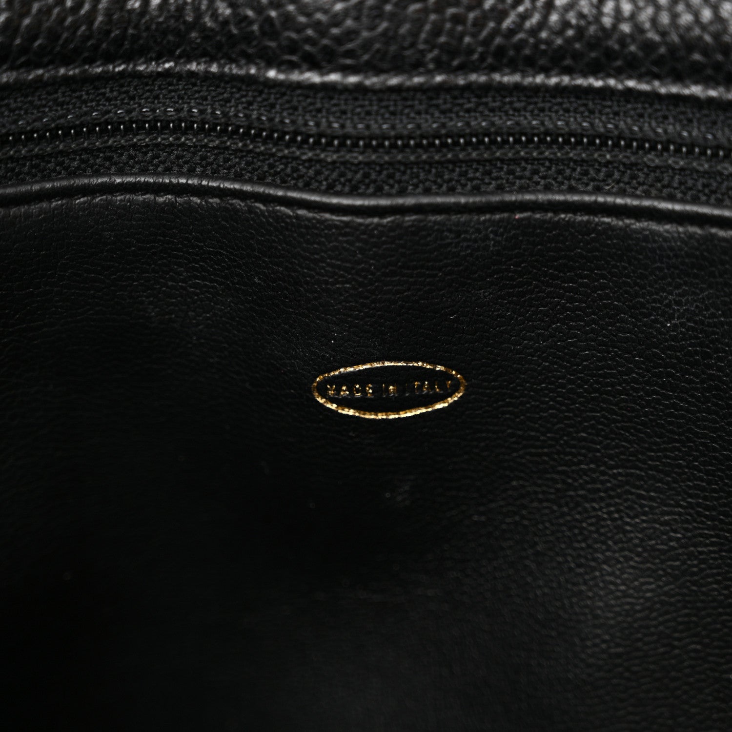 Chanel Caviar Flap Shoulder Bag Black 7 of 15