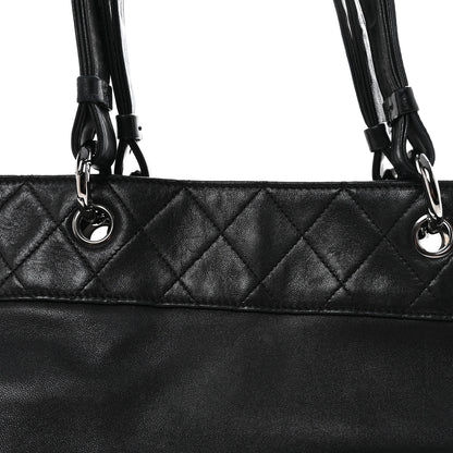 Chanel Lambskin CC Shoulder Bag Black 7 of 9