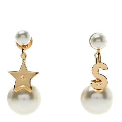 Christian Dior Pearl Dior Star Tribales Earrings 1 of 5