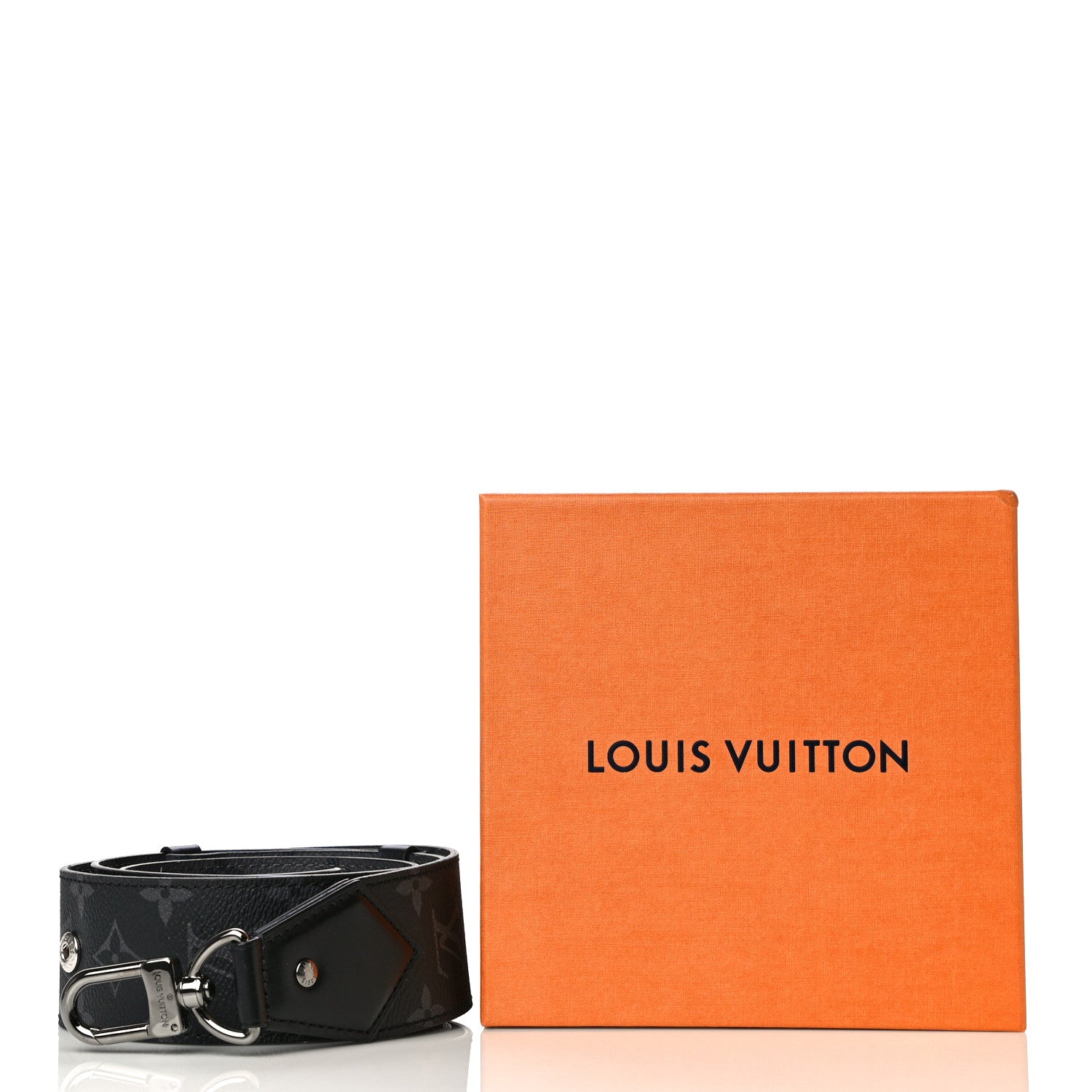 Louis Vuitton Monogram Eclipse Reversible Bandouliere Shoulder Strap 9 of 9