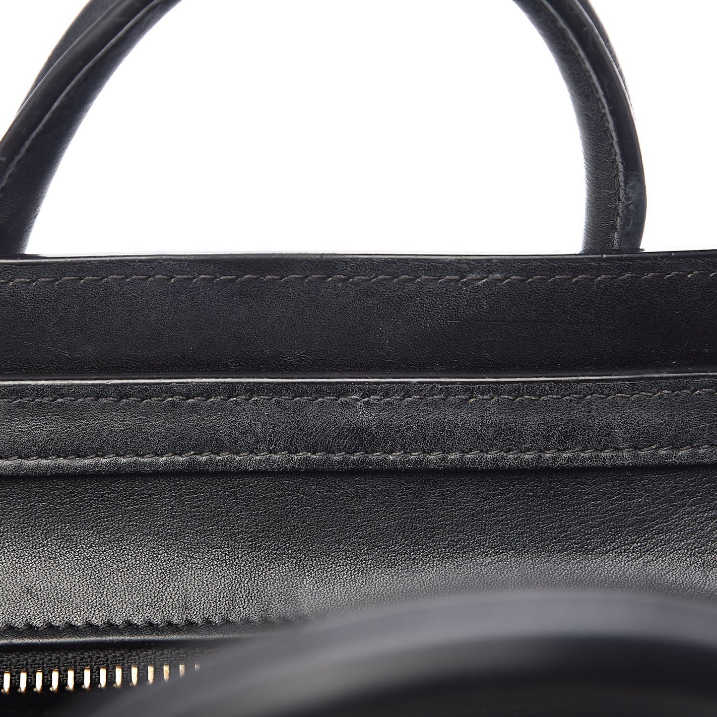 Smooth Calfskin Nano Luggage Black