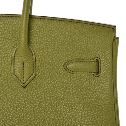 Hermes Togo Birkin 35 Vert Anis 21 of 31
