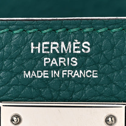 Hermes Taurillon Clemence Kelly Retourne 28 Malachite 23 of 45