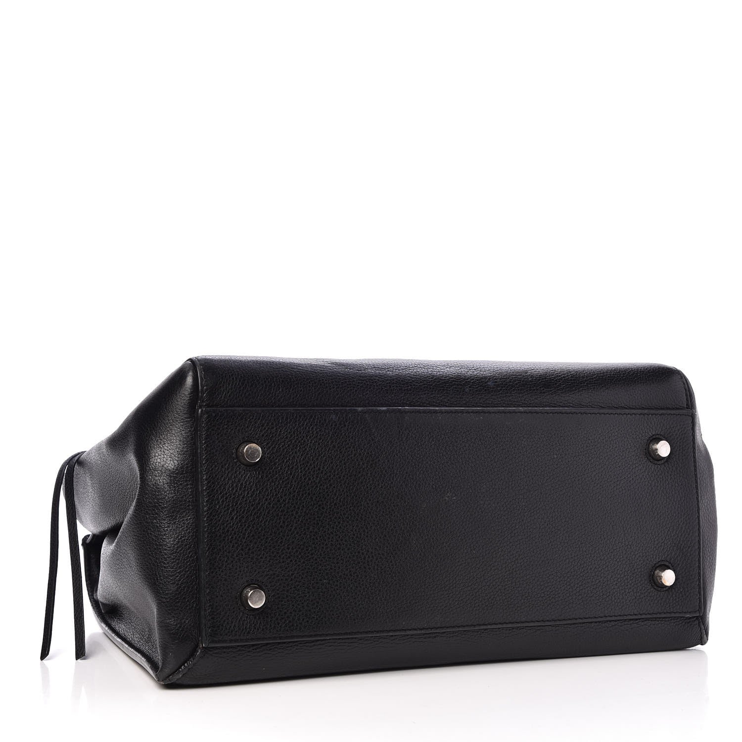 Celine Supple Calfskin Medium Edge Shoulder Bag Black 4 of 11