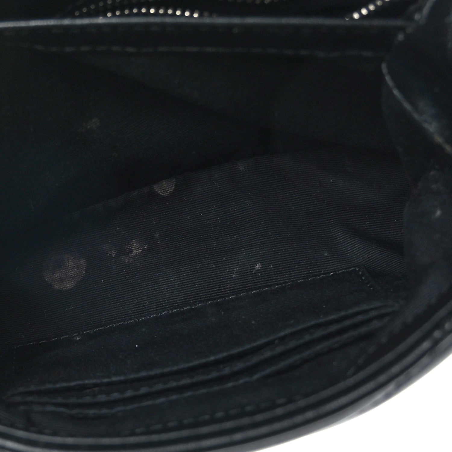 Saint Laurent Calfskin Y Quilted Monogram Toy Loulou Crossbody Bag Black 5 of 9
