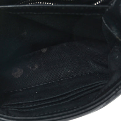 Saint Laurent Calfskin Y Quilted Monogram Toy Loulou Crossbody Bag Black 5 of 9