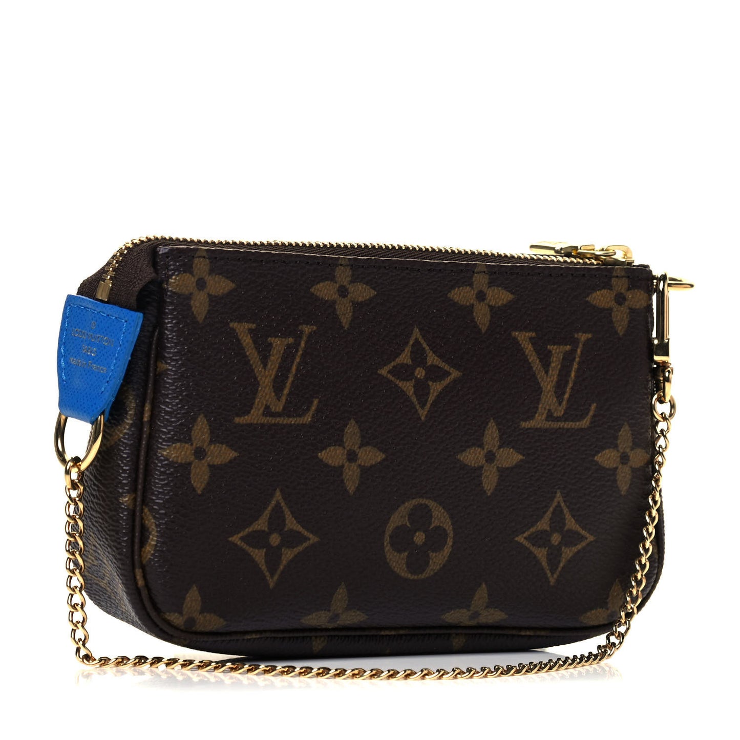 Monogram 2019 Christmas Animation Mini Venice Pochette Accessories Blue