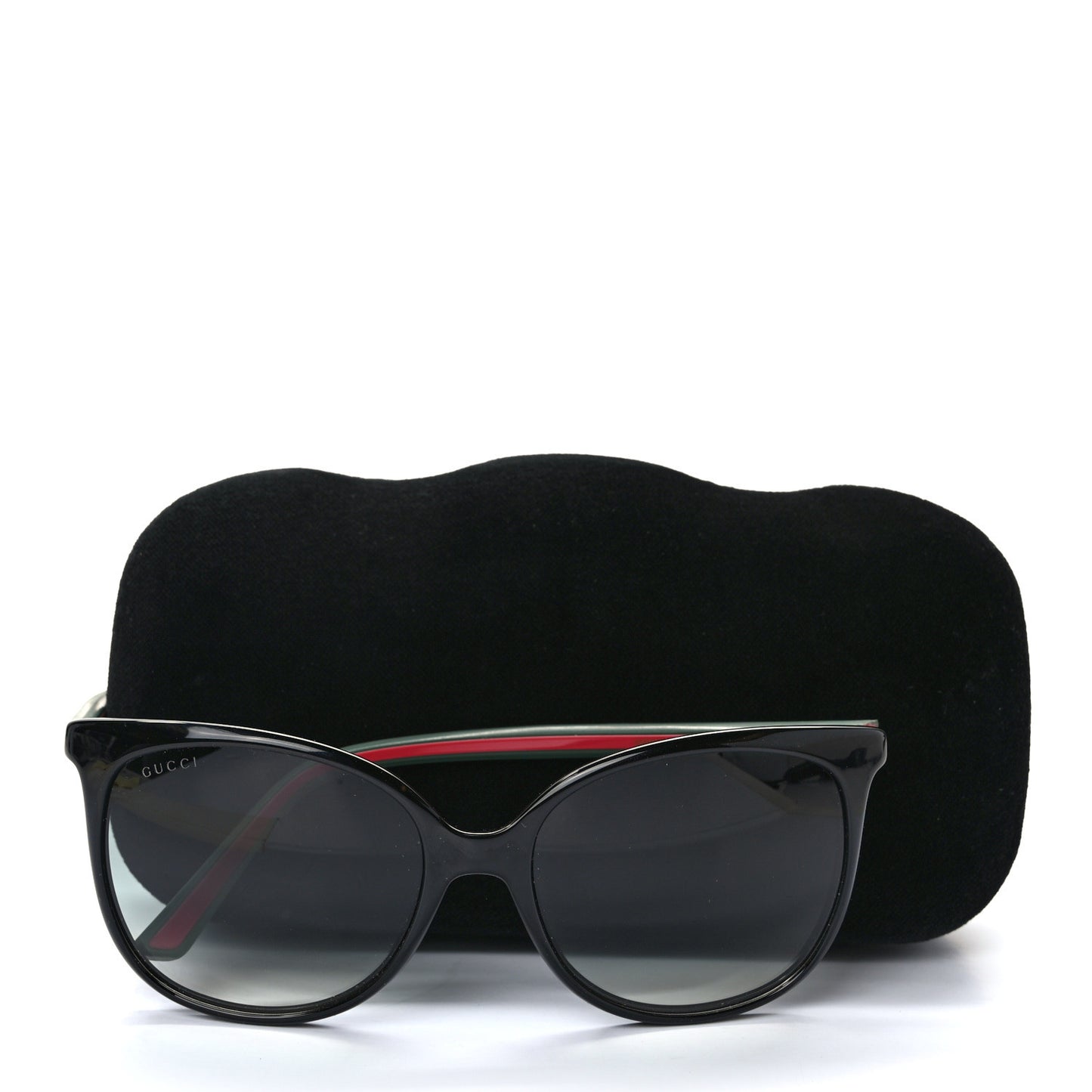 56mm Oversized Web Sunglasses GG0508S Black