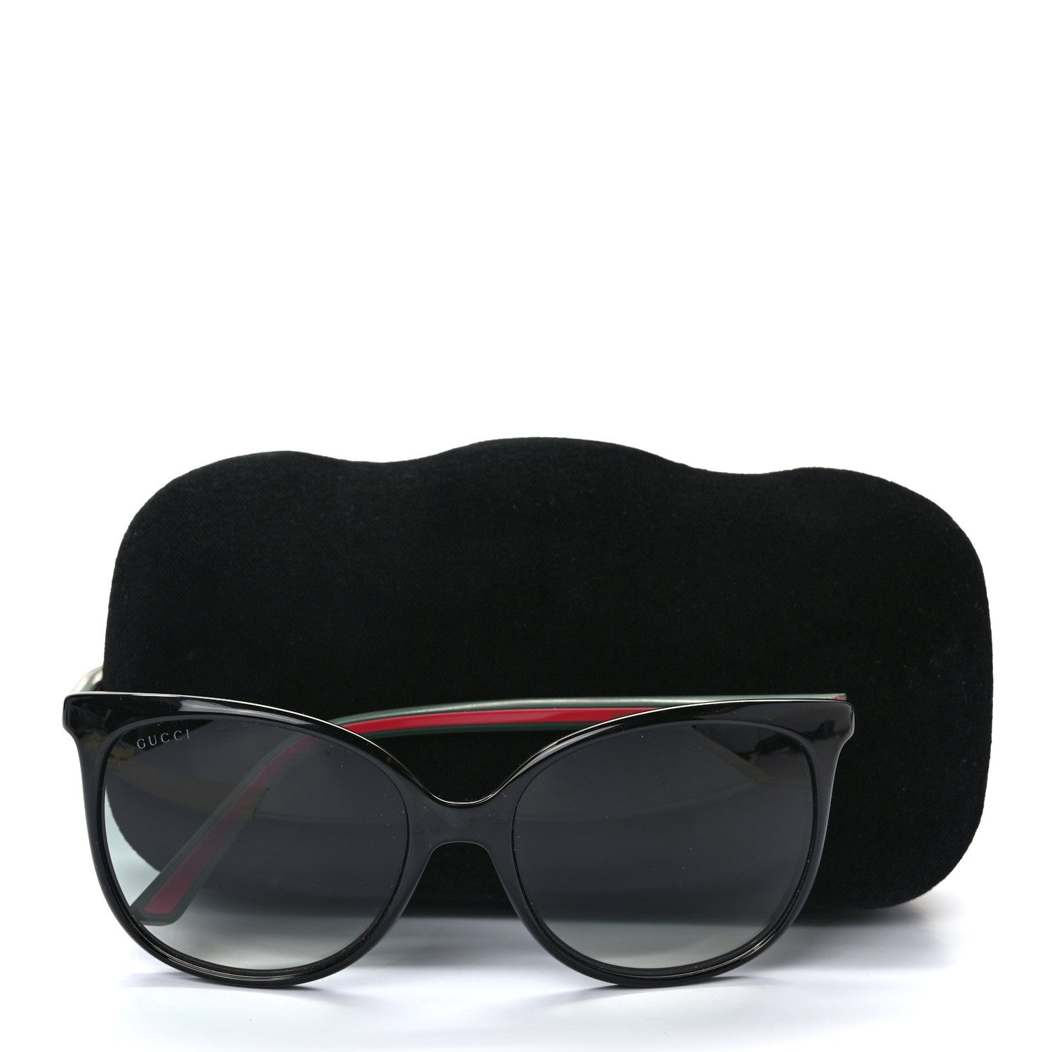 Gucci 56mm Oversized Web Sunglasses GG0508S Black 9 of 9