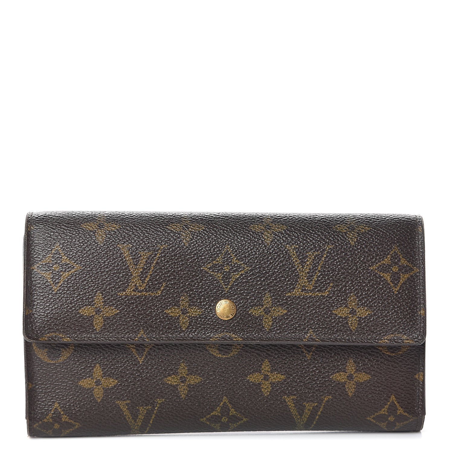 Louis Vuitton Monogram Porte Tresor International Wallet 1 of 5