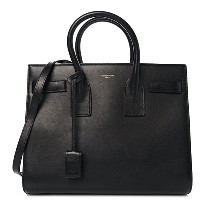 Saint Laurent Calfskin Small Sac De Jour Black 1 of 12