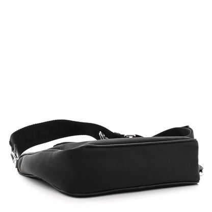 Prada Nylon Re-Edition 2005 Shoulder Bag Black 4 of 10