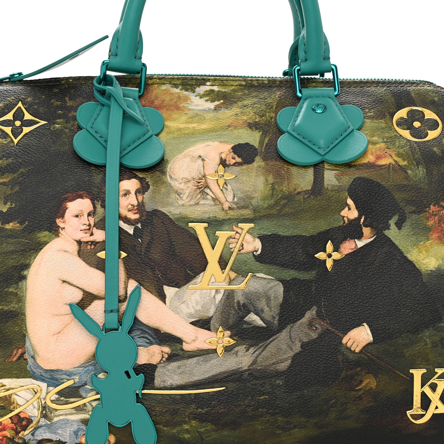 Louis Vuitton Masters Manet Speedy 30 8 of 14