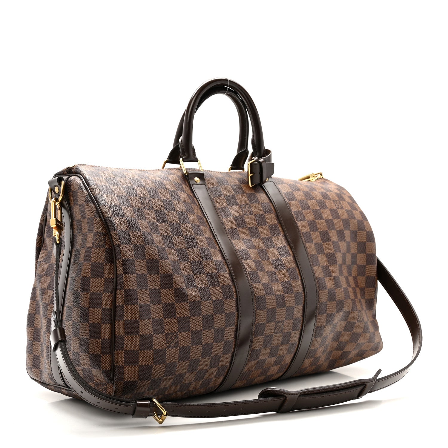 Louis Vuitton Damier Ebene Keepall Bandouliere 45 4 of 29