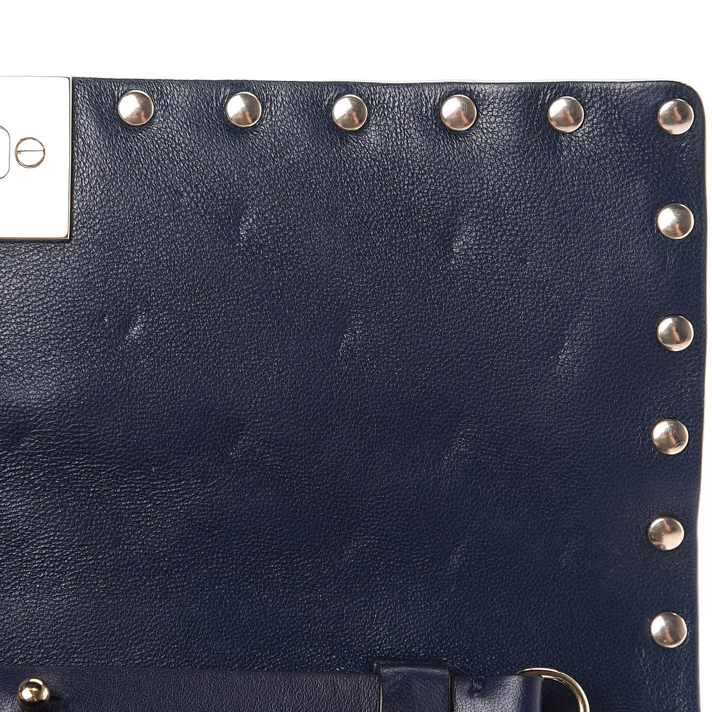 Nappa Rockstud Spike Wallet on Chain Marine