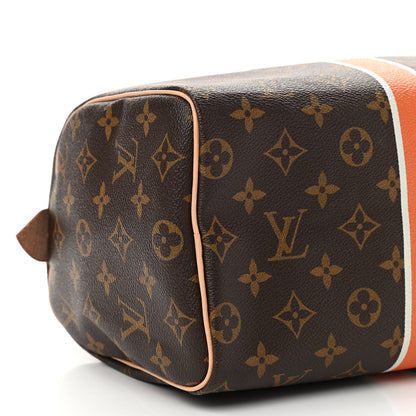 Louis Vuitton Monogram My LV Heritage Speedy 25 Orange White 8 of 9